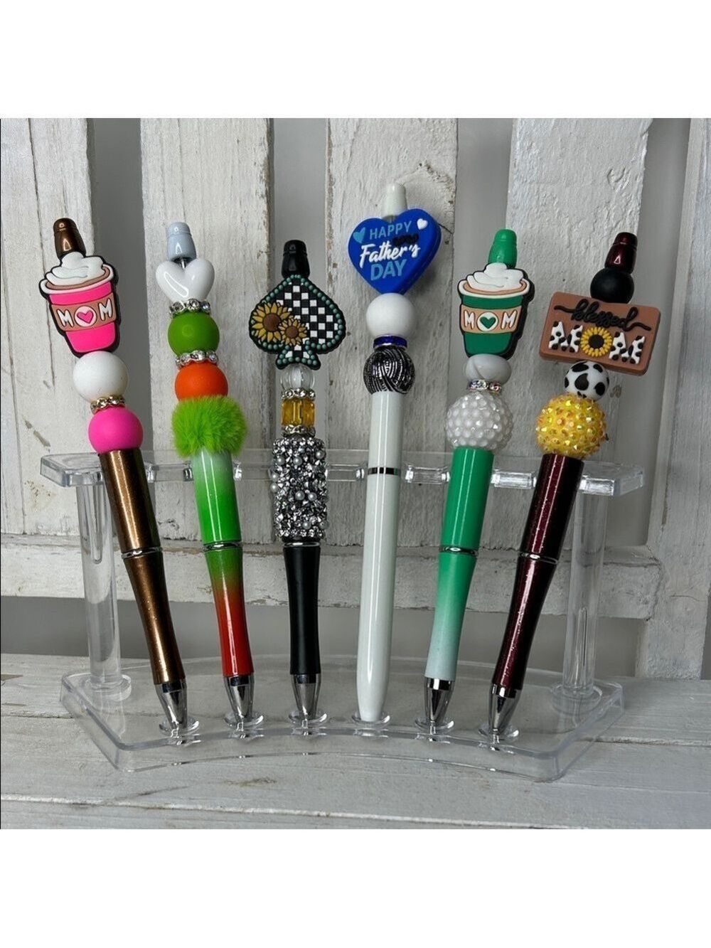 Mothers/Fathers Day Decorative Pen Set with Assorted Colors